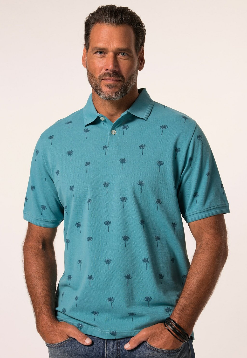 

Поло SHORT SLEEVE JP1880, бирюзовый