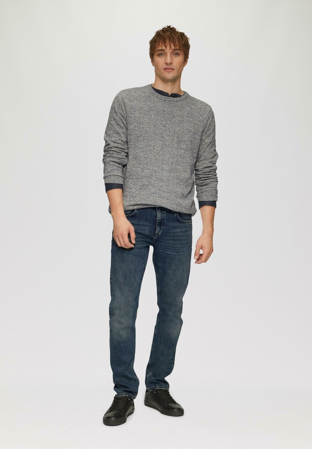 

Джинсы облегающего кроя SLIM FIT QS, цвет Raw Denim