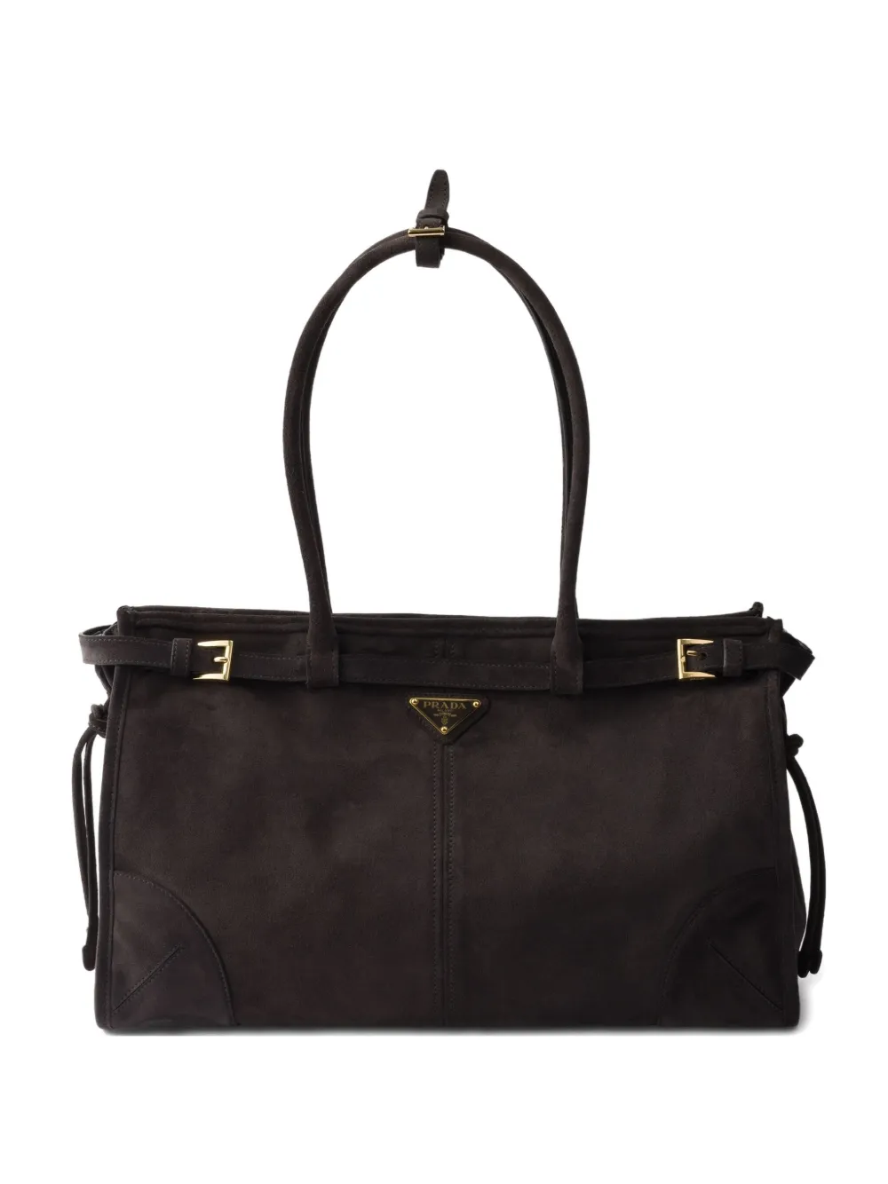 

Большая сумка-тоут Bonnie Prada, коричневый