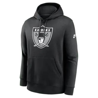 

Худи Nike Las Vegas Raiders Rewind Club Logo Men’s NFL Pullover Hoodie, черный