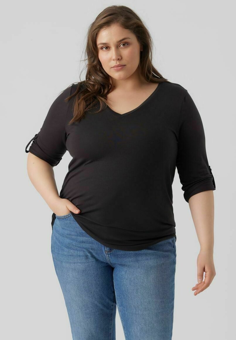 

Рубашка с длинным рукавом Vero Moda, черный