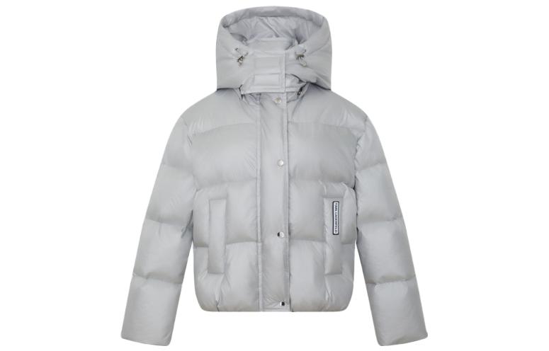 

KARL LAGERFELD / Karl Lagerfeld Jeans Пуховик KARL LAGERFELD женский серебристый, Silver