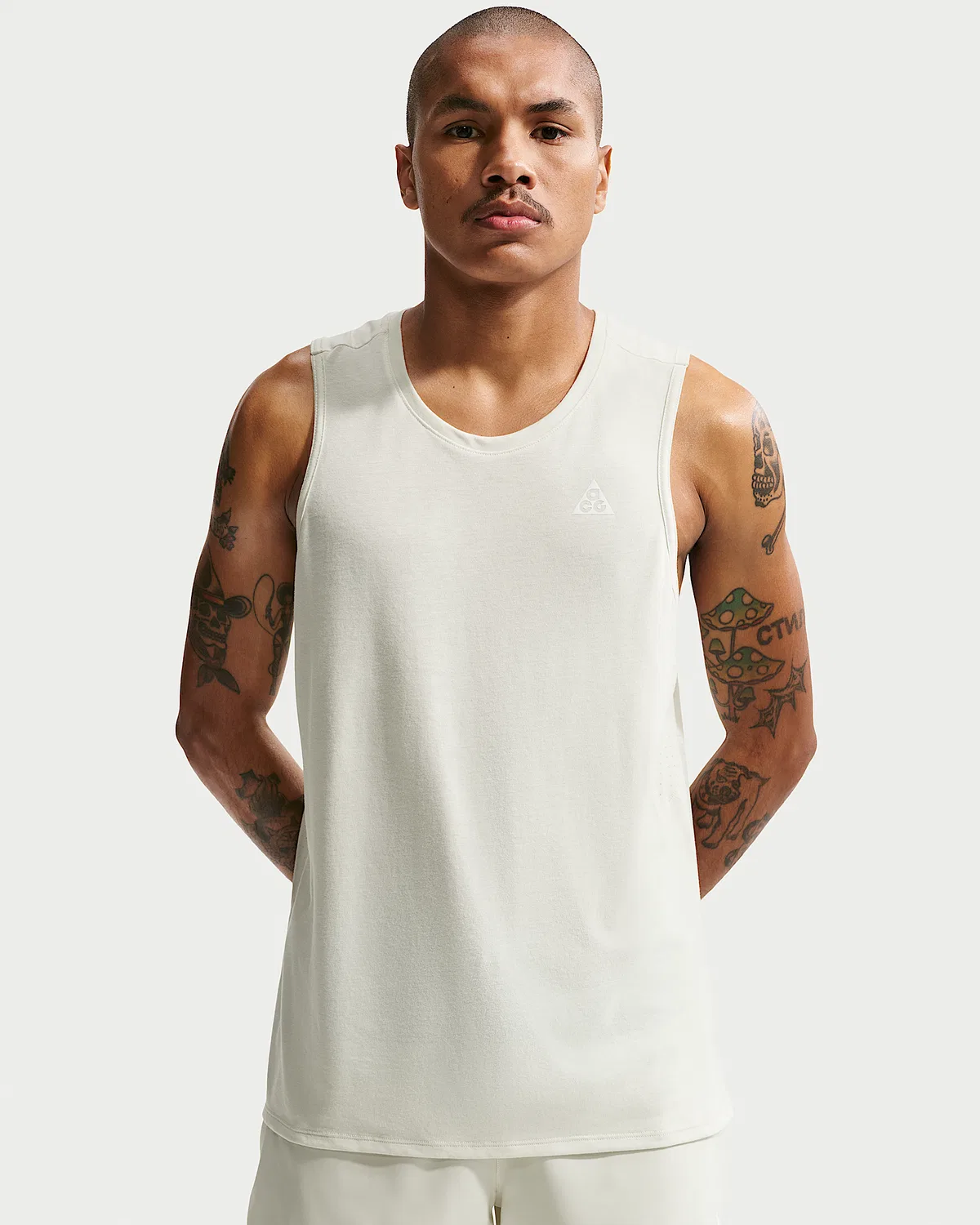 Мужской топ Nike ACG "Solar Chase" Dri-FIT ADV, Sea Glass/Baltic Blue/Summit White