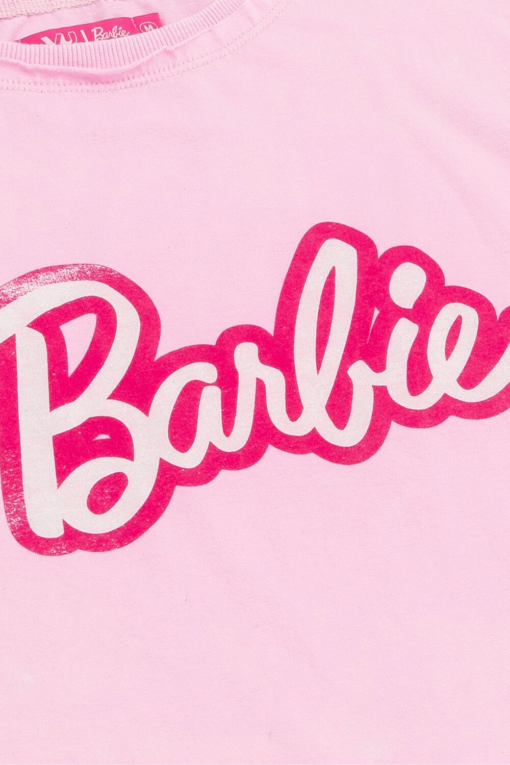 Укороченная футболка Barbie Vanilla Underground, розовый — фото 4