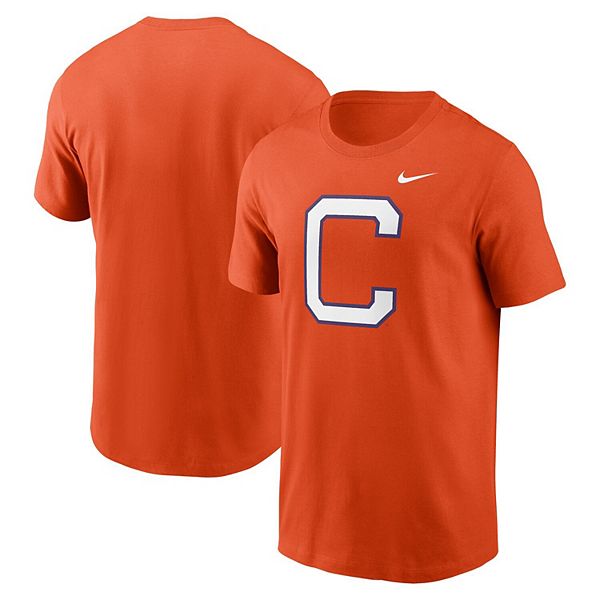 Мужская футболка Clemson Tigers Primetime Alternate Logo оранжевая Nike — фото 2