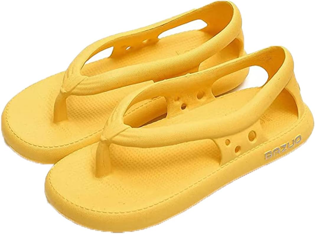 

MoriAction 2023 Новые женские и мужские нескользящие тапочки, удобные тапочки Bazuo, нескользящие шлепанцы Bazuo, летние слайды Bazuo для женщин и мужчин, желтый