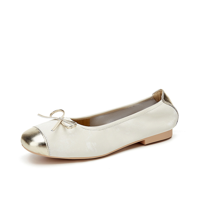 

Туфли женские повседневные Women's Casual Shoes Women's Balletcat, цвет Champagne