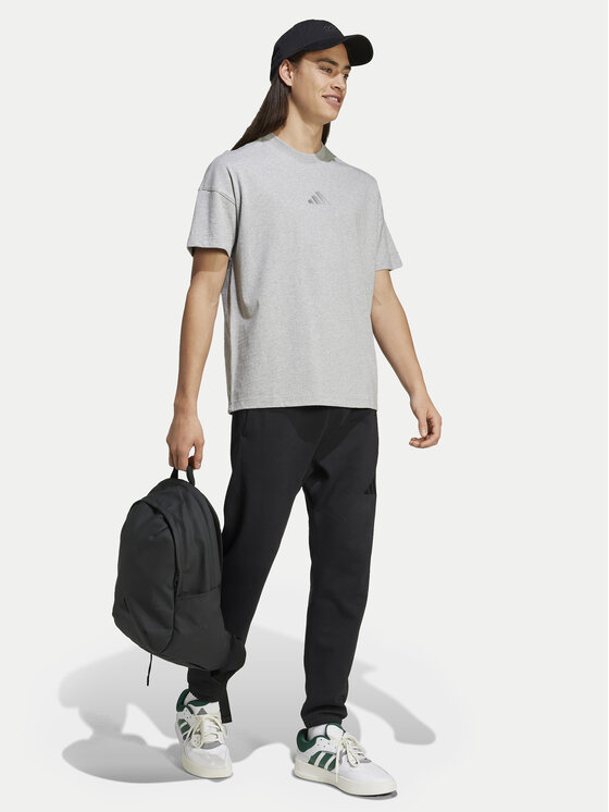 Футболка loose fit ALL SZN IY4138 Adidas, серый — фото 2
