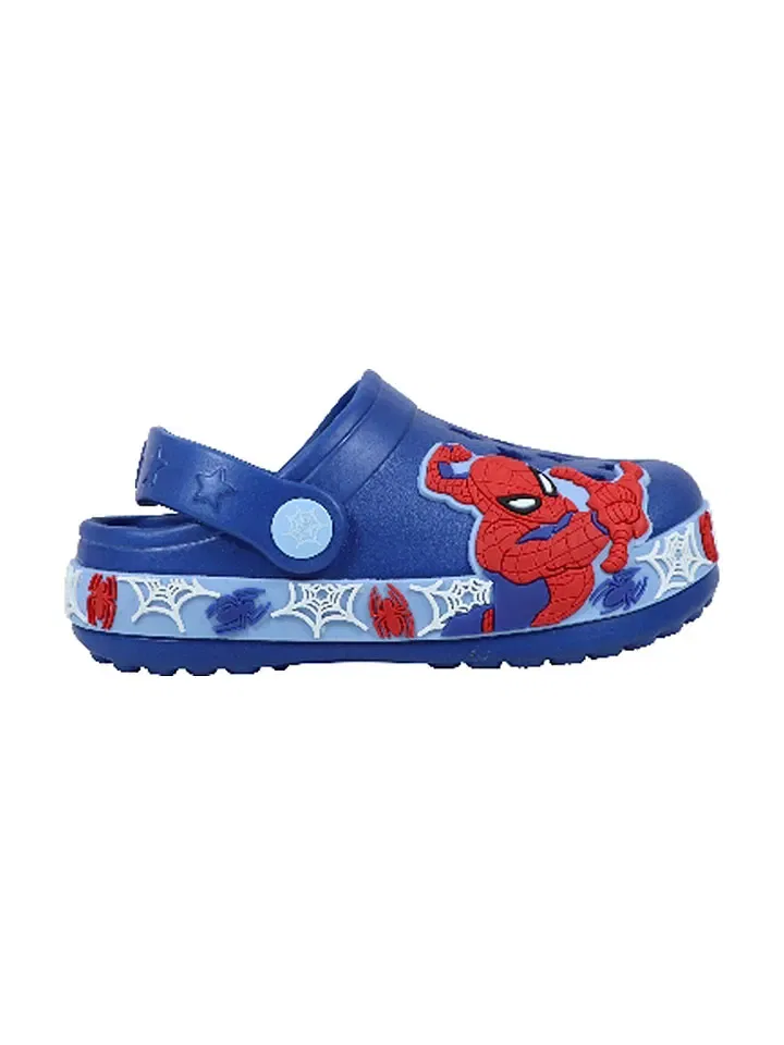 Тапочки для купания Spiderman синие