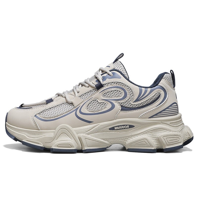 

Кроссовки мужские Lifestyle Shoes Men Low-Top Warrior, серый/темно-синий