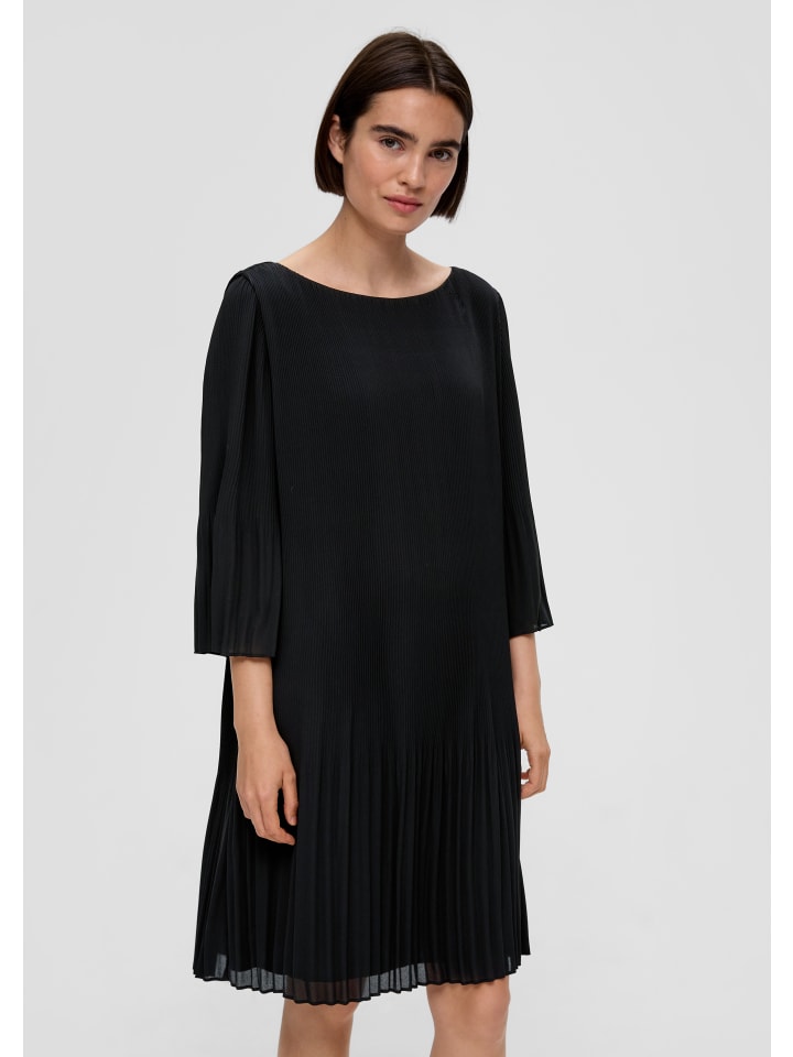 

Короткое платье s.Oliver BLACK LABEL, черный