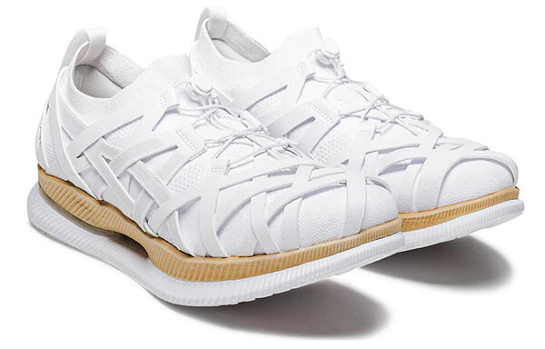 Кроссовки Kengo Kuma x Metaride Amu Asics, белый — фото 3