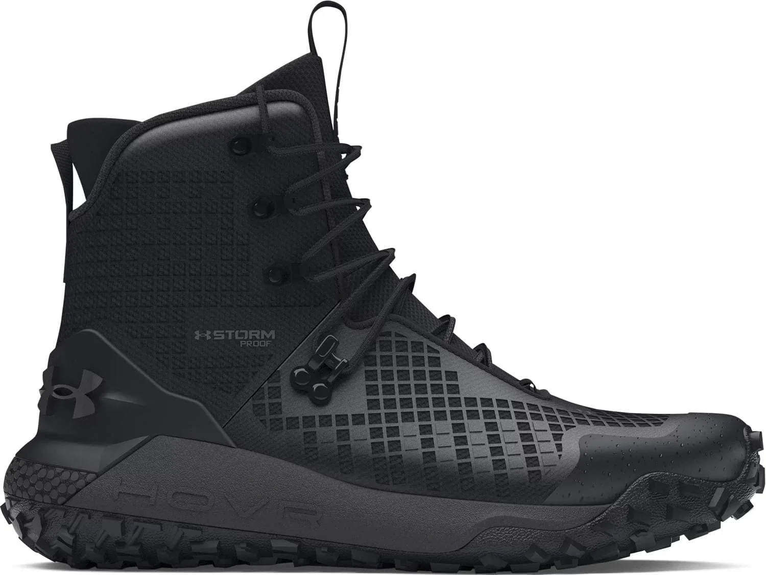 Водонепроницаемые ботинки Under Armour Whitetail HOVR Dawn 2.0 UA Forest AS Camo/Коричневый Maverick/Байю 3025573-901, черный — фото 3