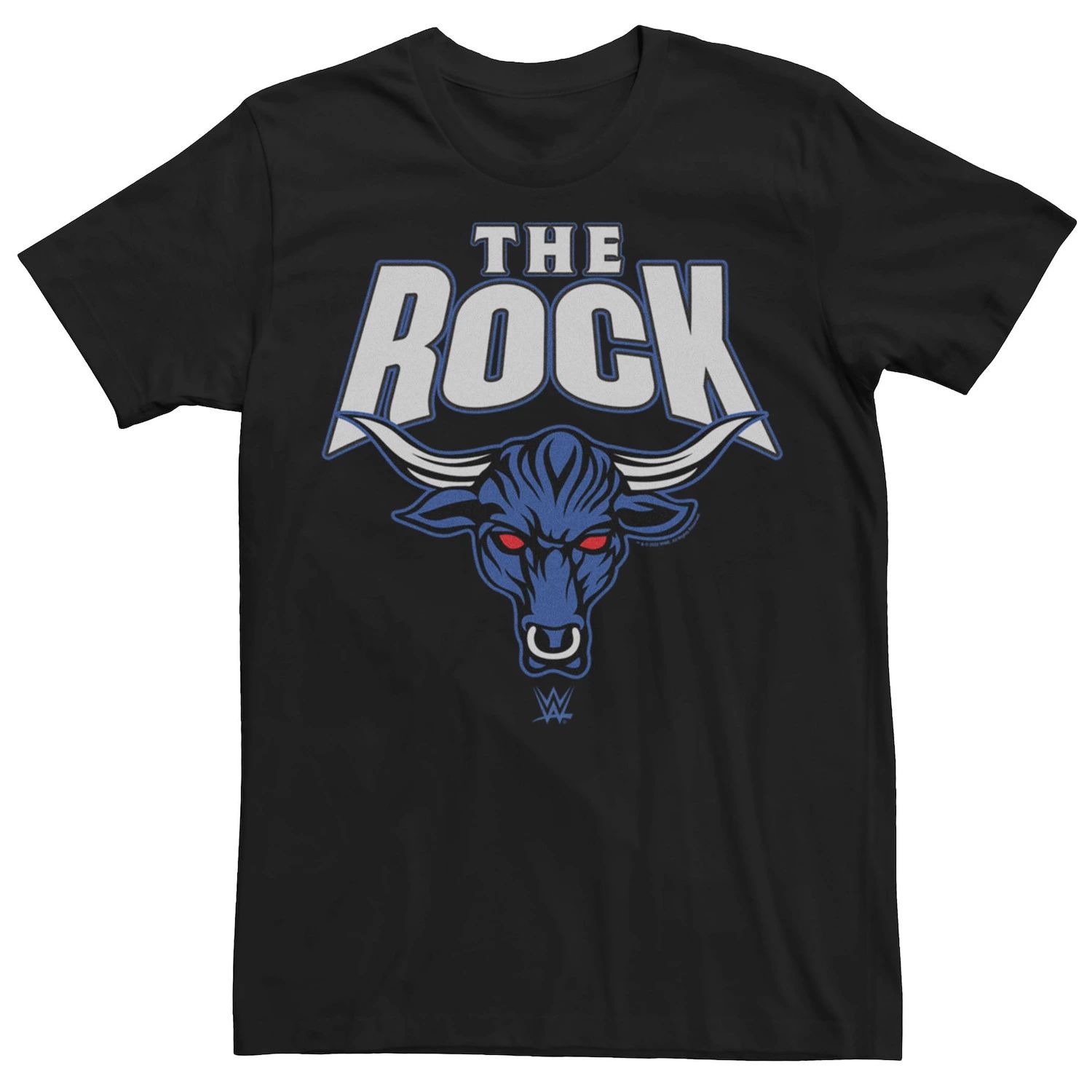 

Мужская футболка с логотипом WWE The Rock Bull Licensed Character