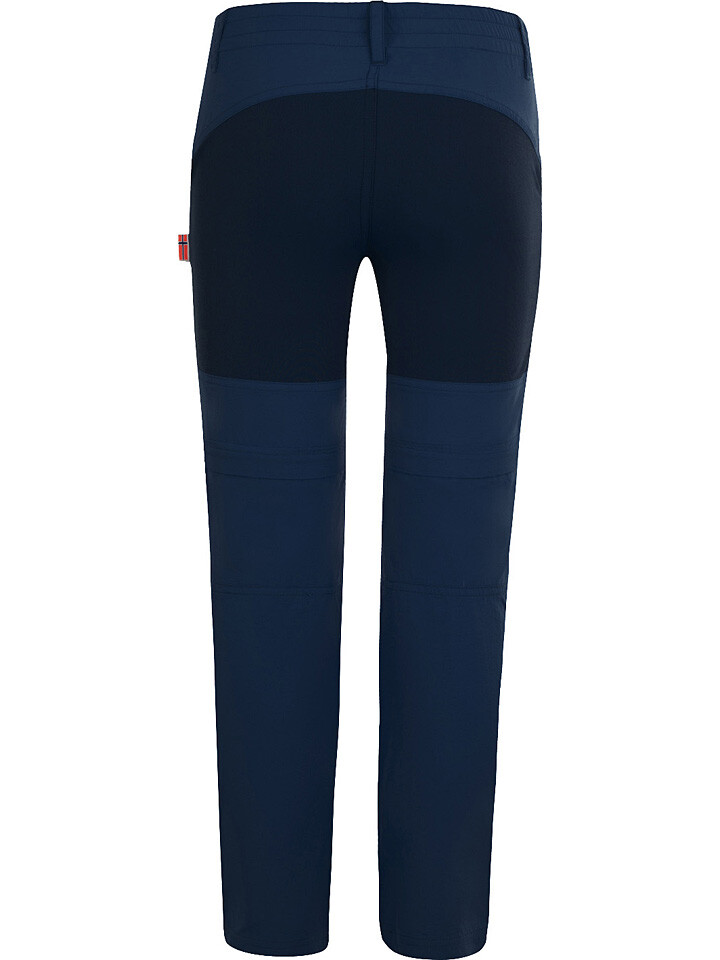 Спортивные брюки Trollkids Zipp-Off- Nordfjord - Regular fit -, темно-синий — фото 2