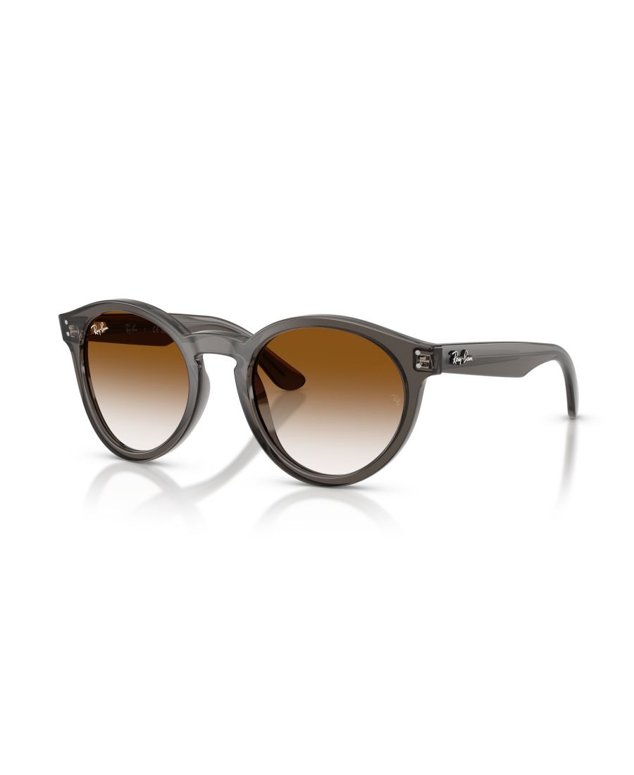 

Солнцезащитные очки унисекс круглой формы, RBR0505S Ray-Ban, Transparent Dark Gray