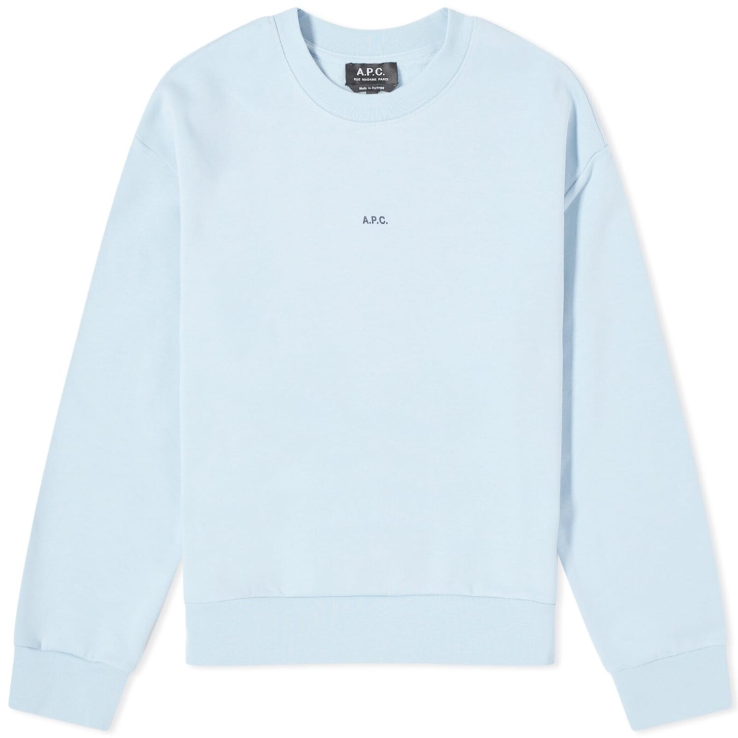 

Толстовка A.P.C. Anna Logo, светло-синий