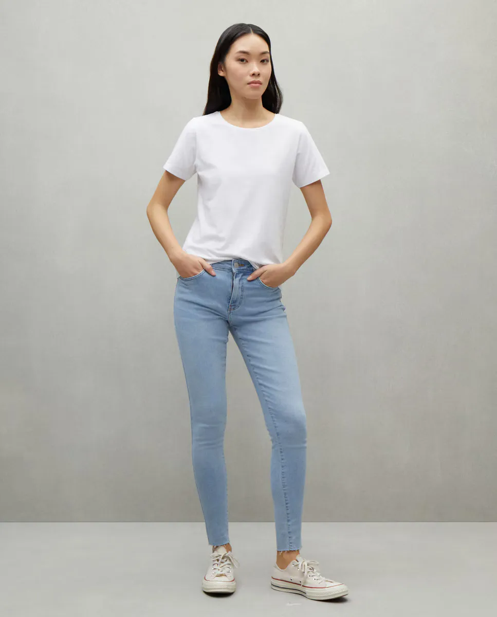 

Джинсы женские узкие базовые Easy Wear, синий