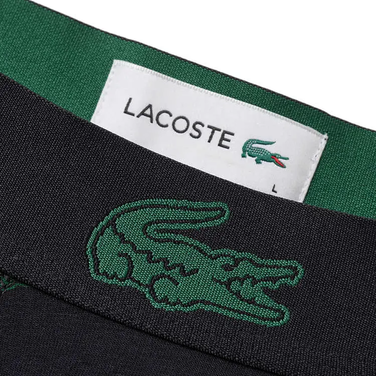 Боксеры с логотипом на поясе, упаковка из трех штук LACOSTE, зеленый — фото 3