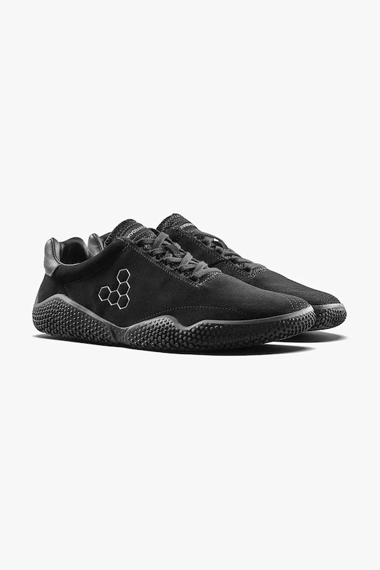 Кроссовки MOTUS STUDIO SNEAKER LTH кожаные Vivobarefoot, черный — фото 2