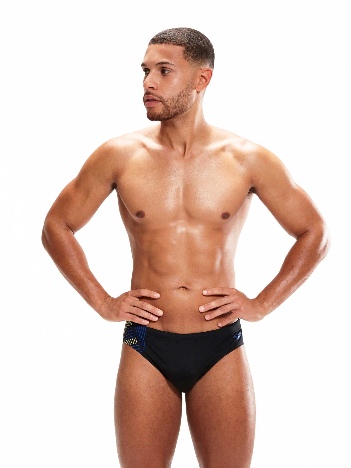 

Плавки Speedo MENS 7CM TECH PANEL BRIEF, синий