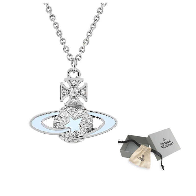 

Латунные, металлические ожерелья Women's Vivienne Westwood, синий