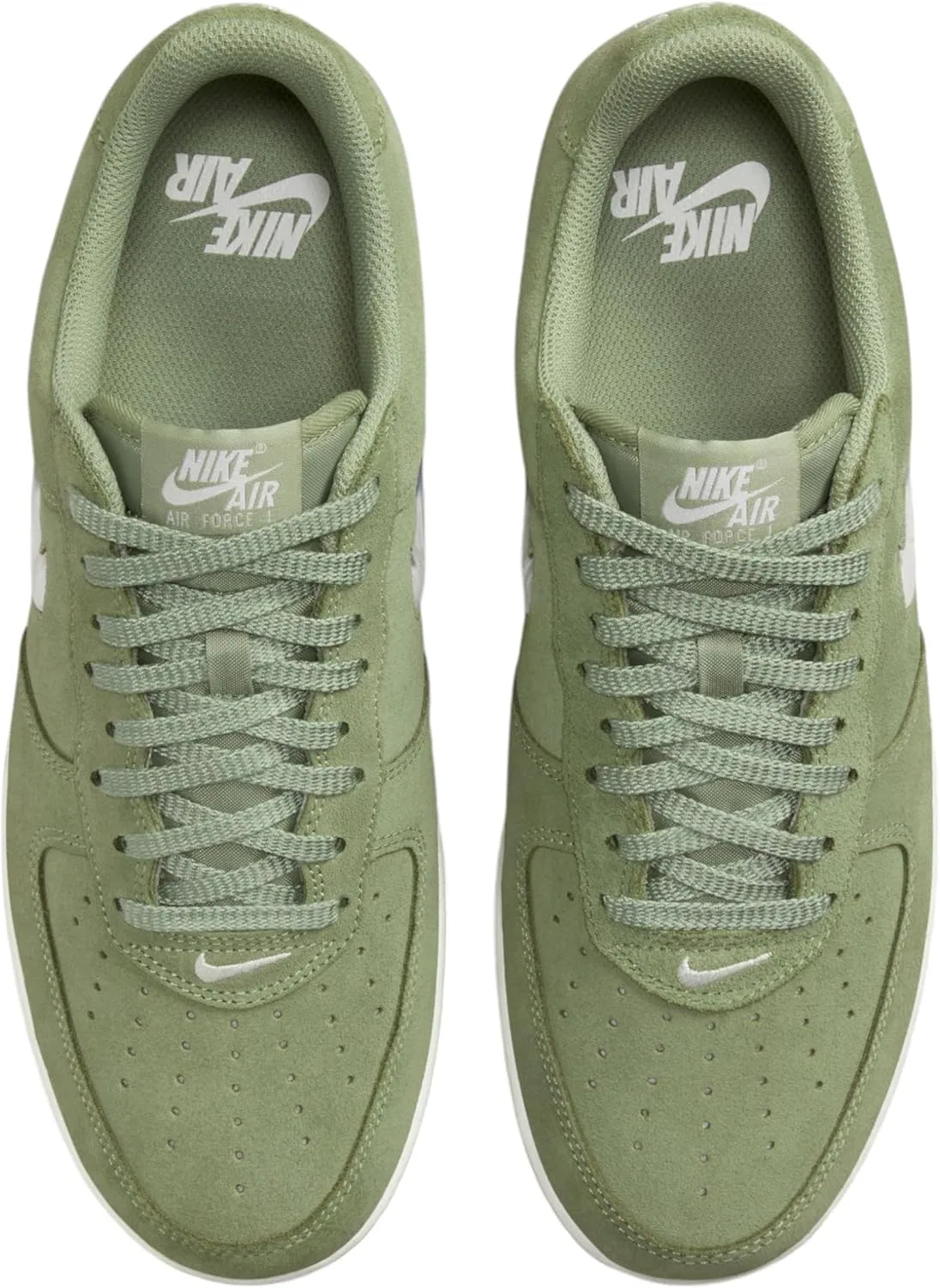 Кроссовки Nike Air Force 1 '07, Oil Green Summit White 300 — фото 4