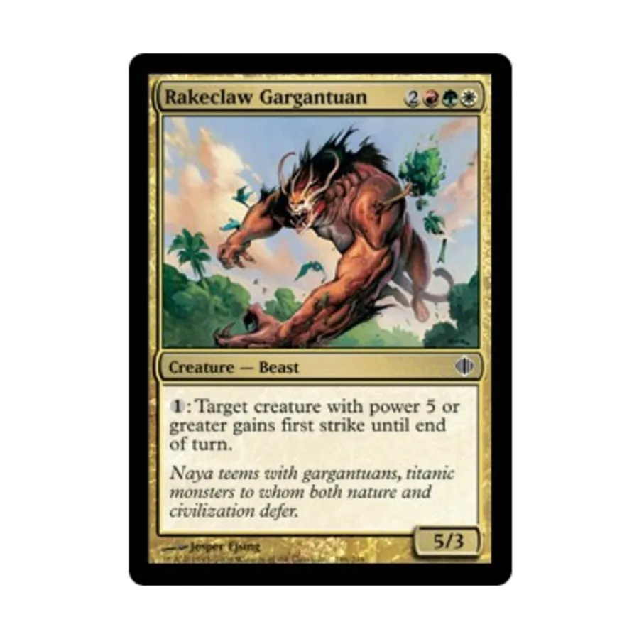 

CCG Ракеклоу Гаргантюан (клавиша C), MTG - Shards of Alara