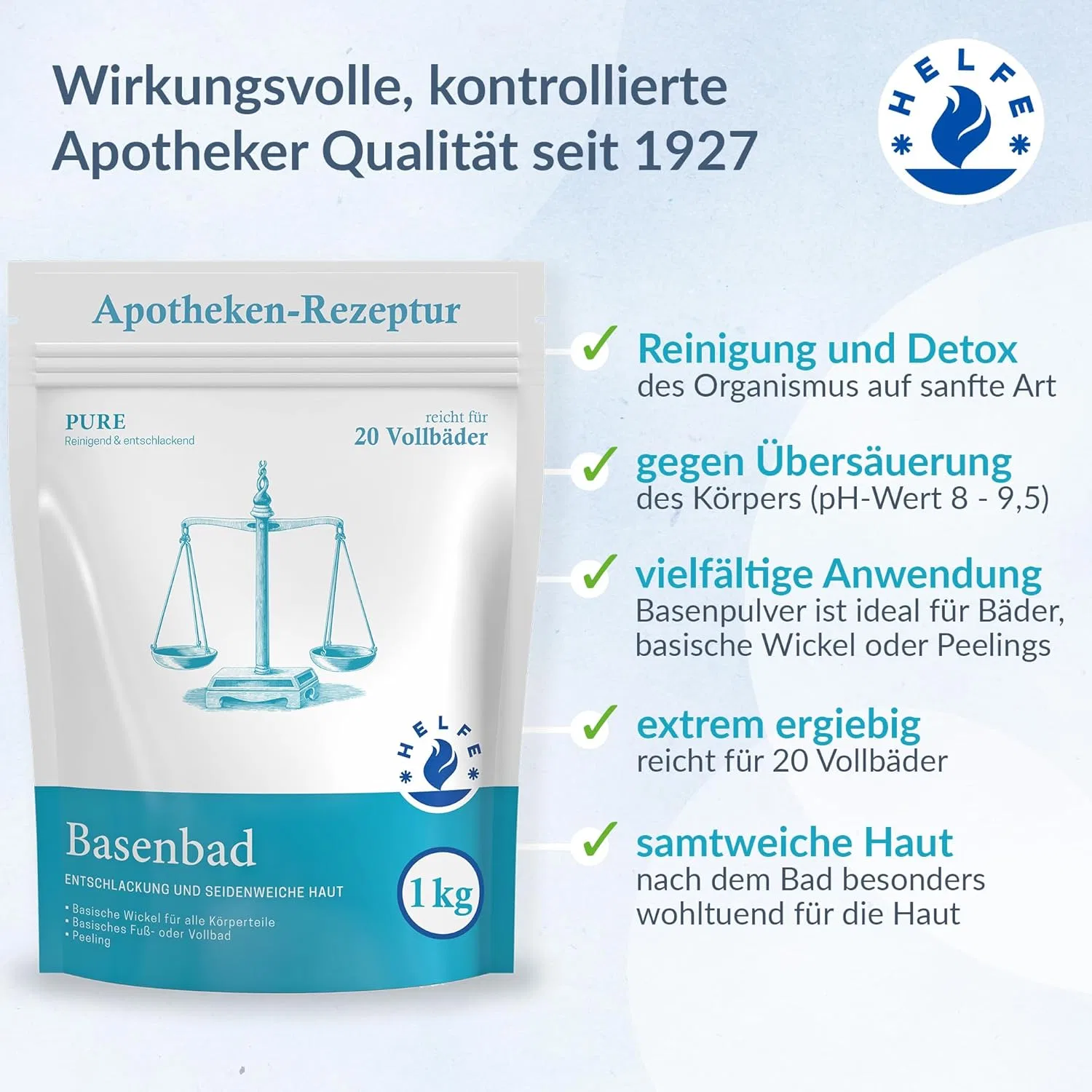 Соль для ванны Helfe Base Bath 1 кг Helfe — фото 2