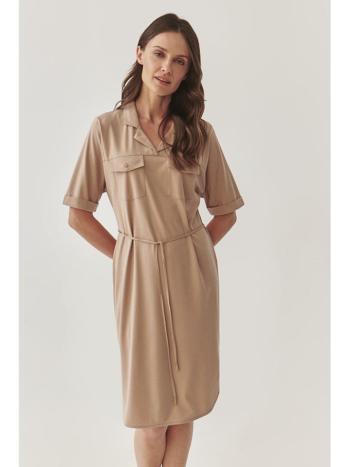 

Платье до колена TATUUM, песочный