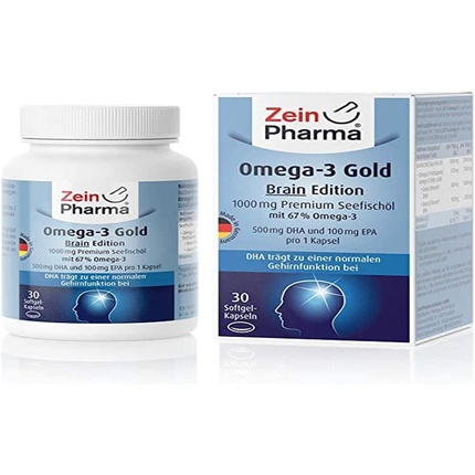 

Омега-3 Gold Brain Edition 1000 мг 30 капсул Zein Pharma