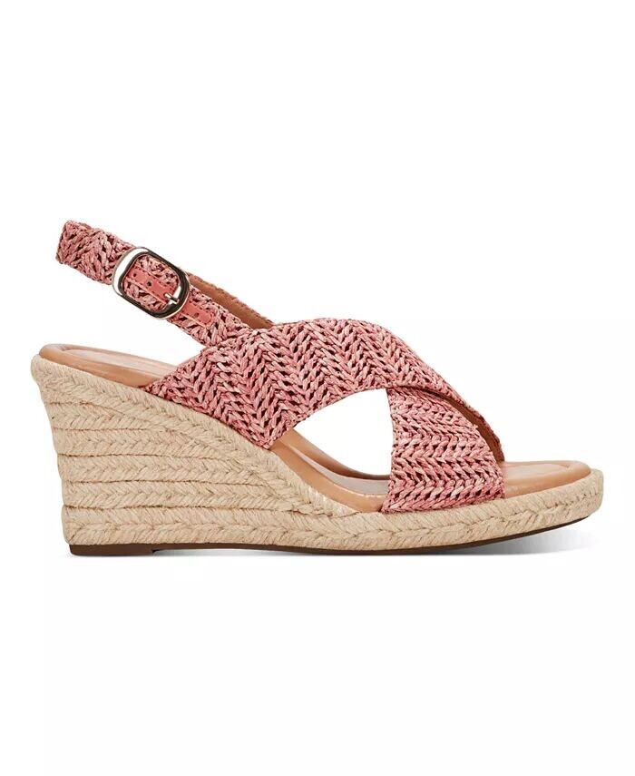 Женские босоножки Ariane Slingback на танкетке Easy Spirit, розовый — фото 2