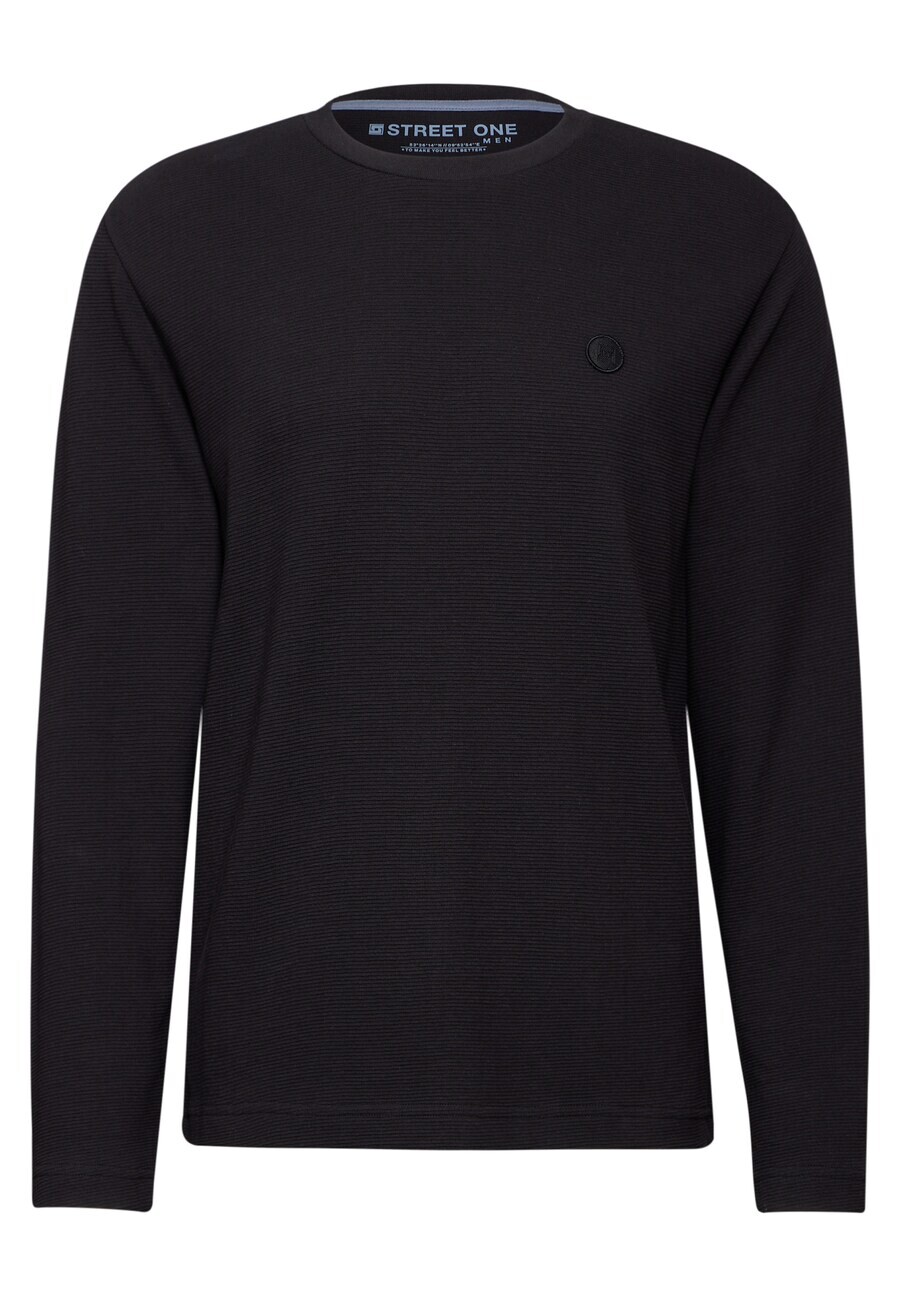 

Лонгслив Street One MEN Shirt, черный