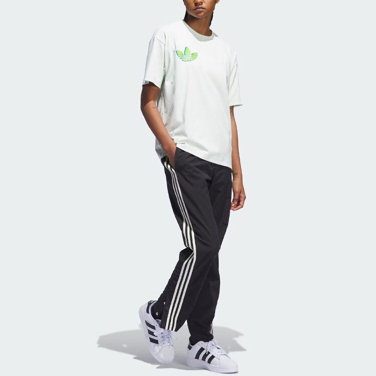 Футболка HOOP YORK унисекс зеленая Adidas Originals, зеленый — фото 4
