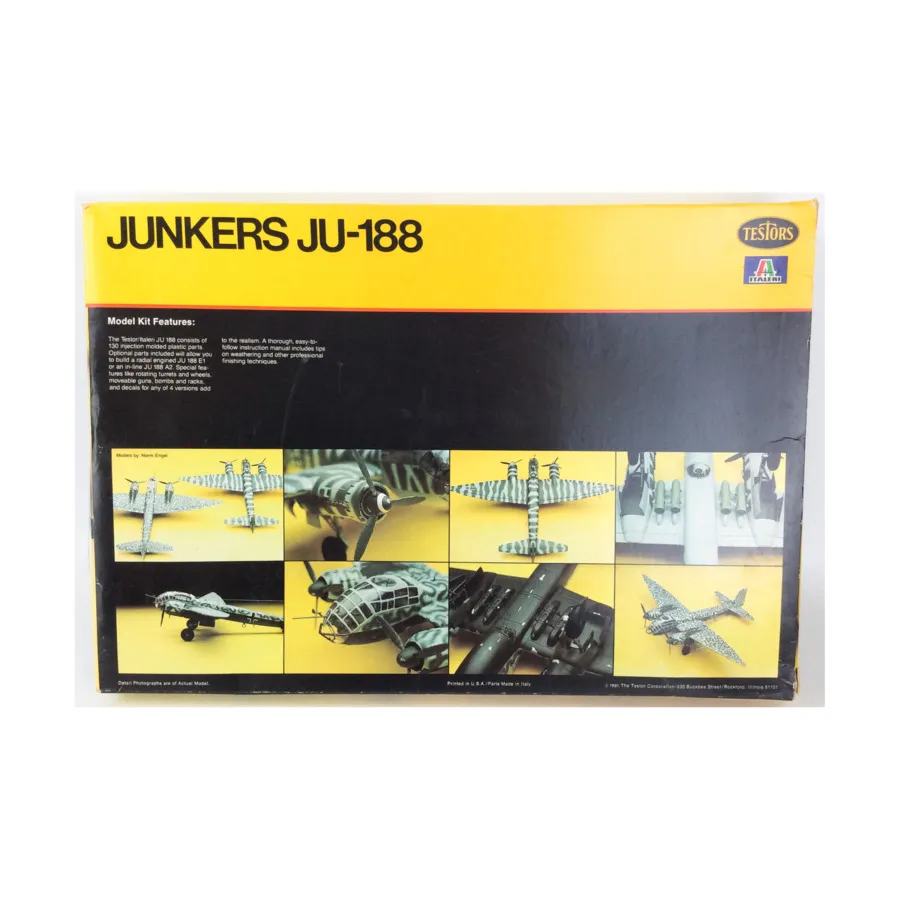 

Юнкерс Ю-188, Model Kits - Military Aircraft (1:72) (Testors)