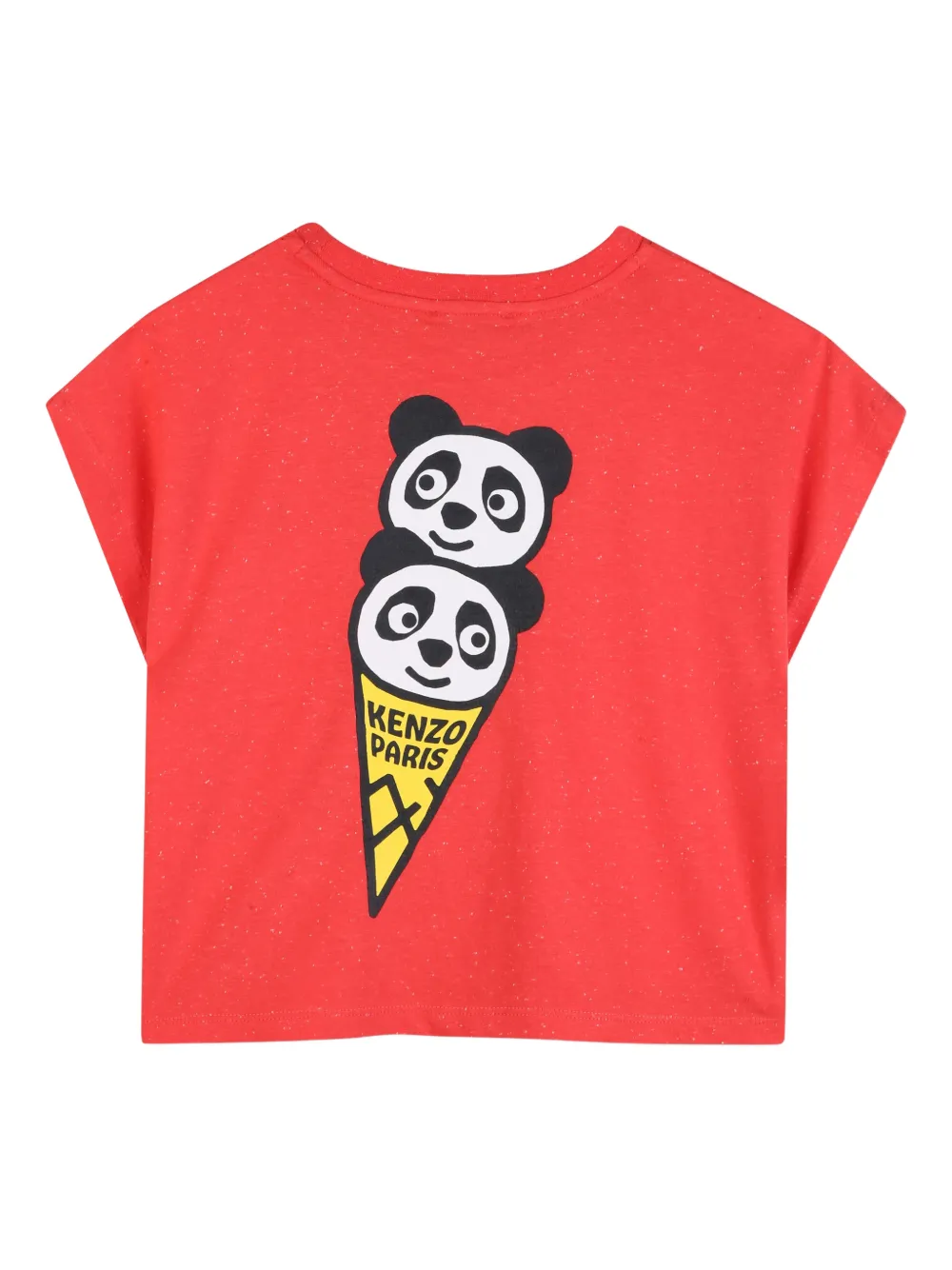 Топ с логотипом Kenzo Kids, красный — фото 2