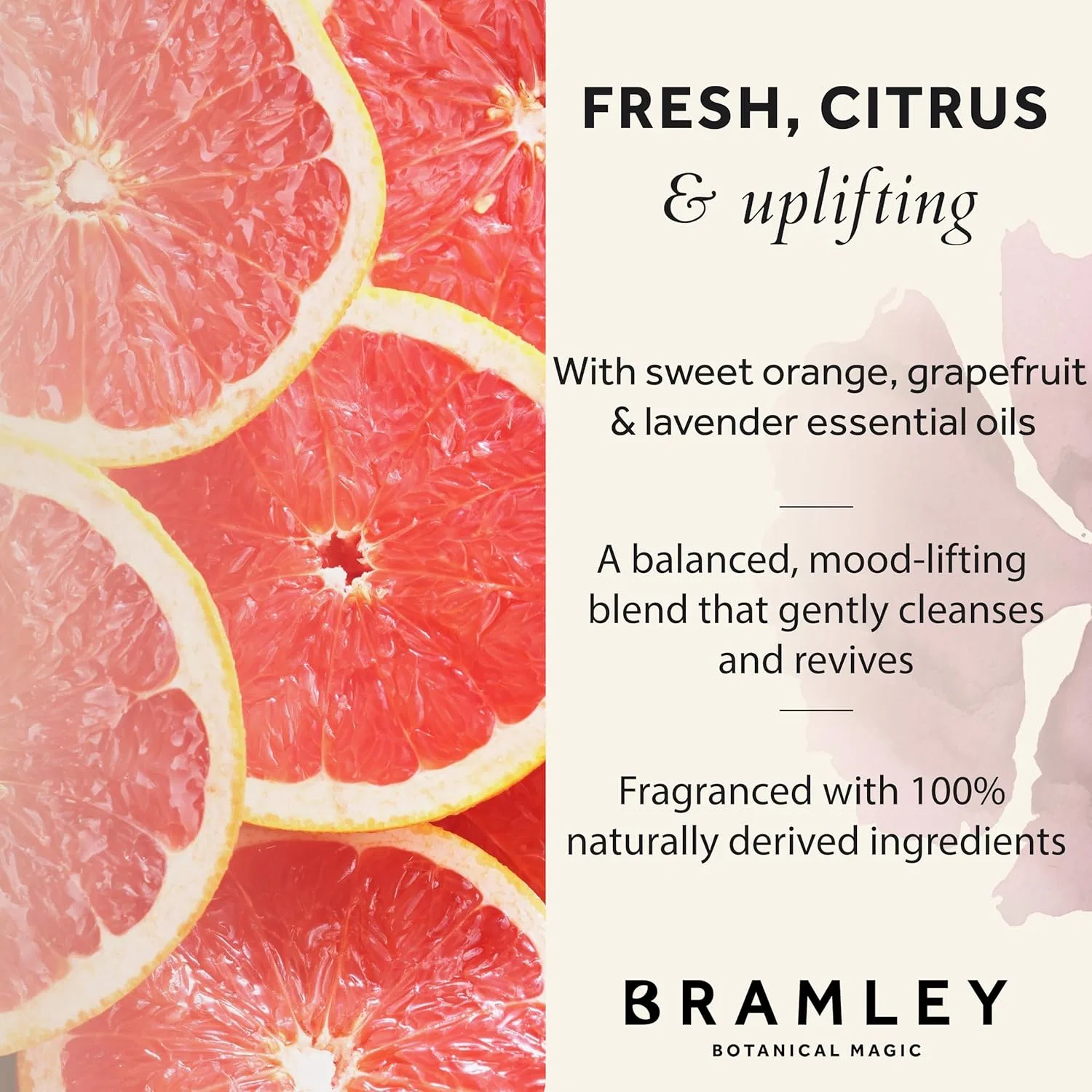 Гель для душа Bramley Products с грейпфрутом, лавандой и сладким апельсином, 250 мл Bramley Products — фото 3