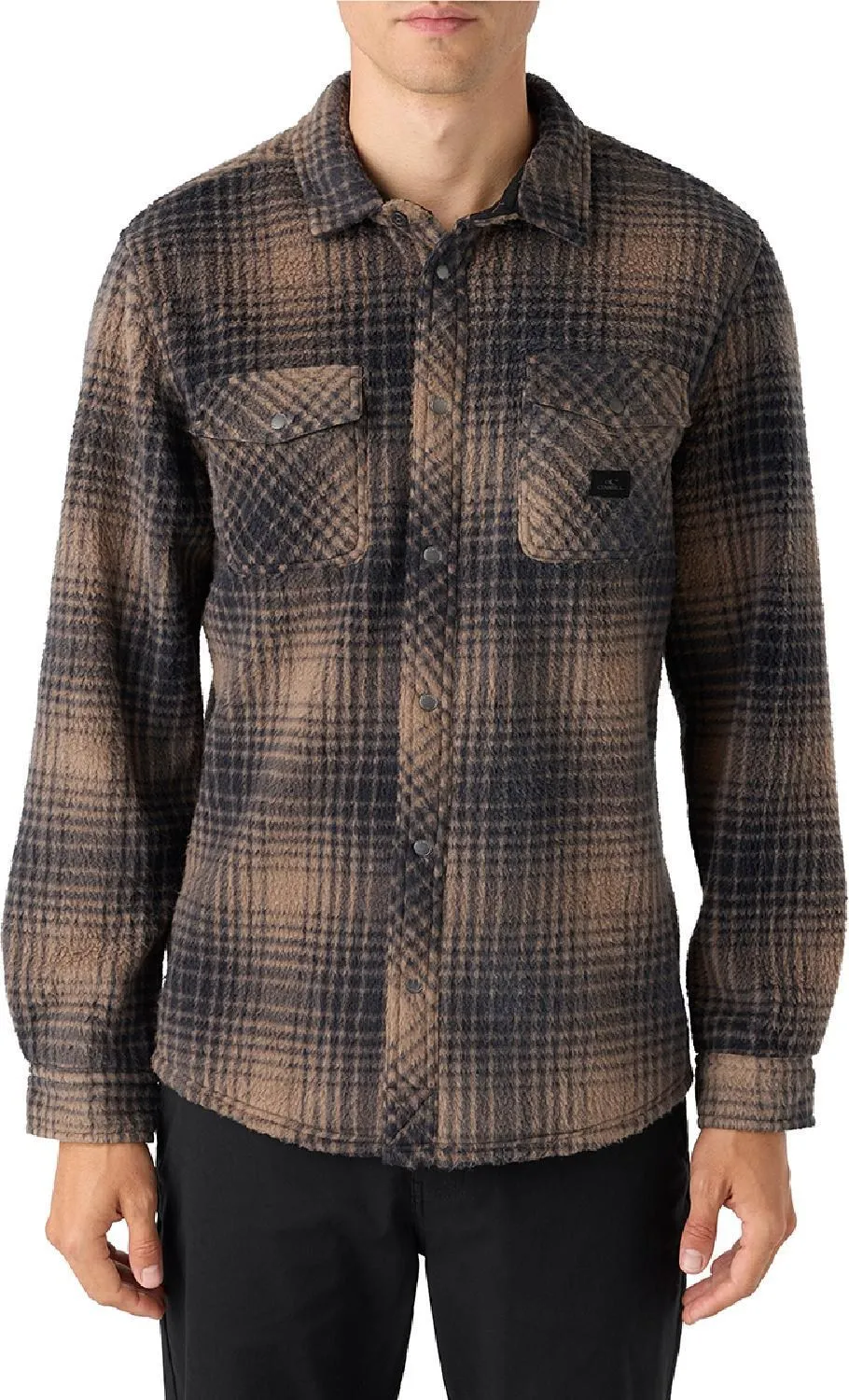 

Рубашка Glacier Plaid High-Pile Superfleece - Мужская O'Neill, Chocolate Chip