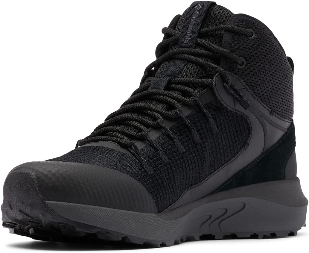 Columbia мужские трейловые ботинки Trailstorm Mid Waterproof, Black/Dark Grey — фото 2