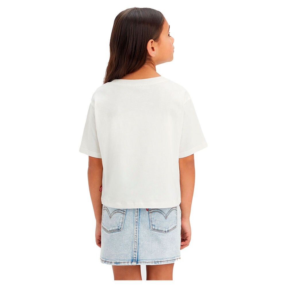 Футболка Levi´s Meet&Greet Organic Short Sleeve Round Neck, белый — фото 4