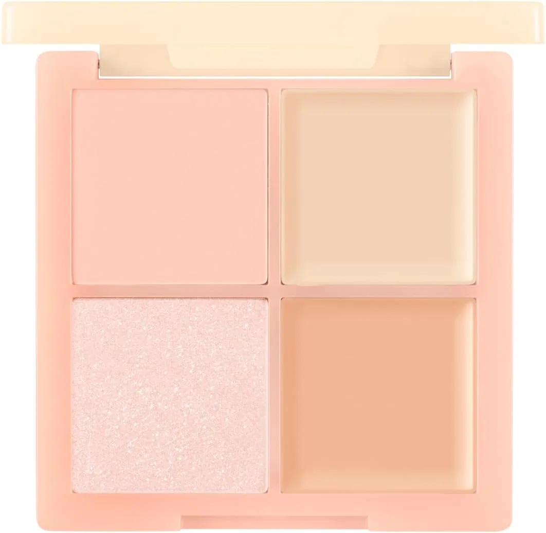 Палетка для лица Number Closet Layering Face Palette 02 cheerly pink — фото 3