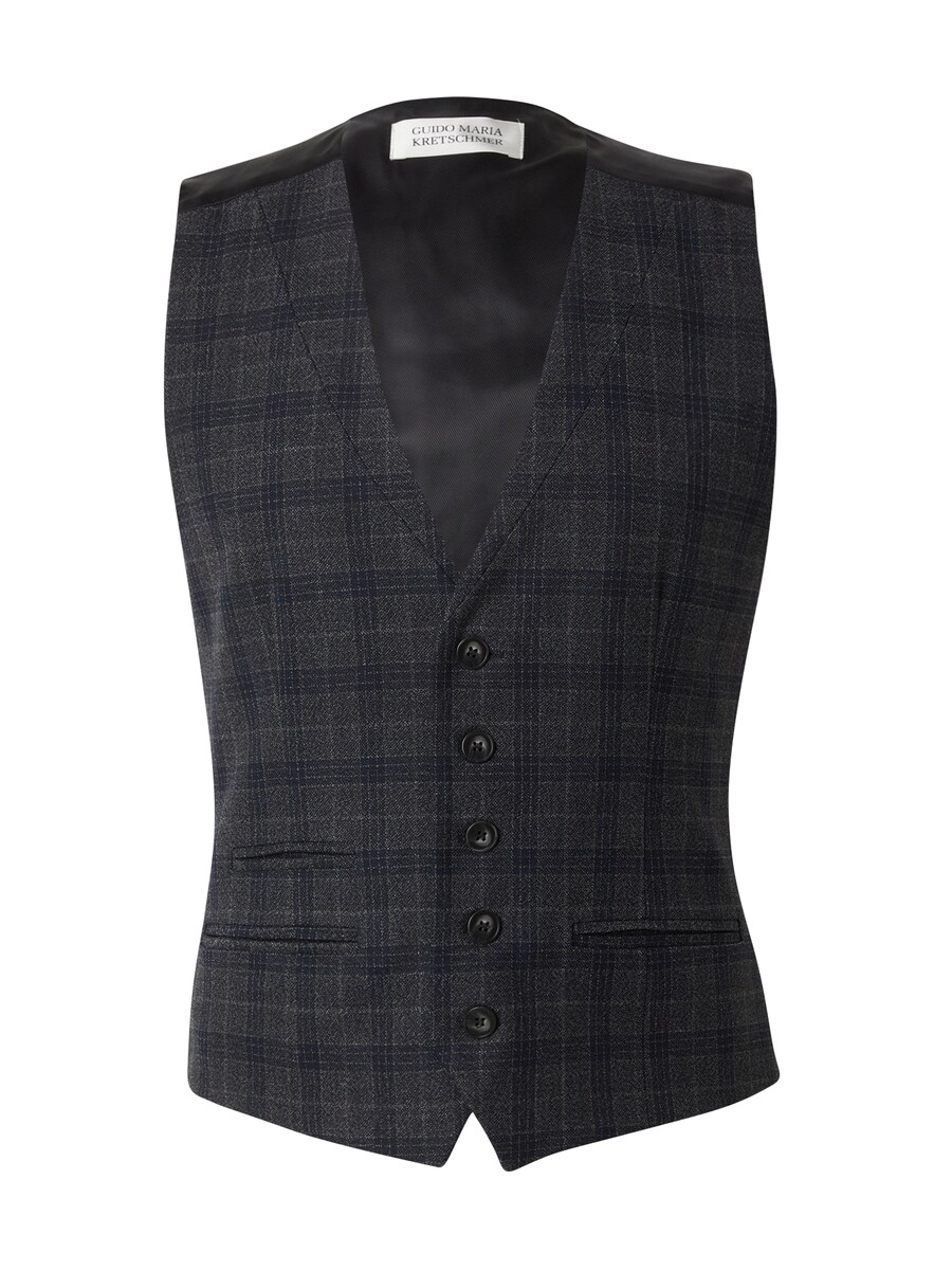 

Костюмный жилет Guido Maria Kretschmer Men Sean, серый/темно-серый
