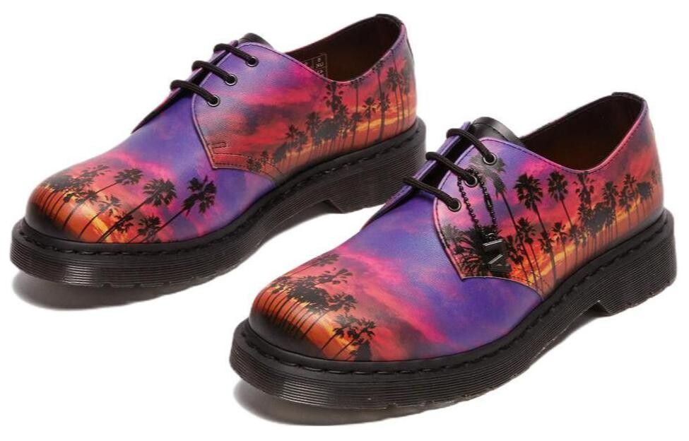 Туфли Dr.Martens 1461 3-Eye 'Purple Red' — фото 2