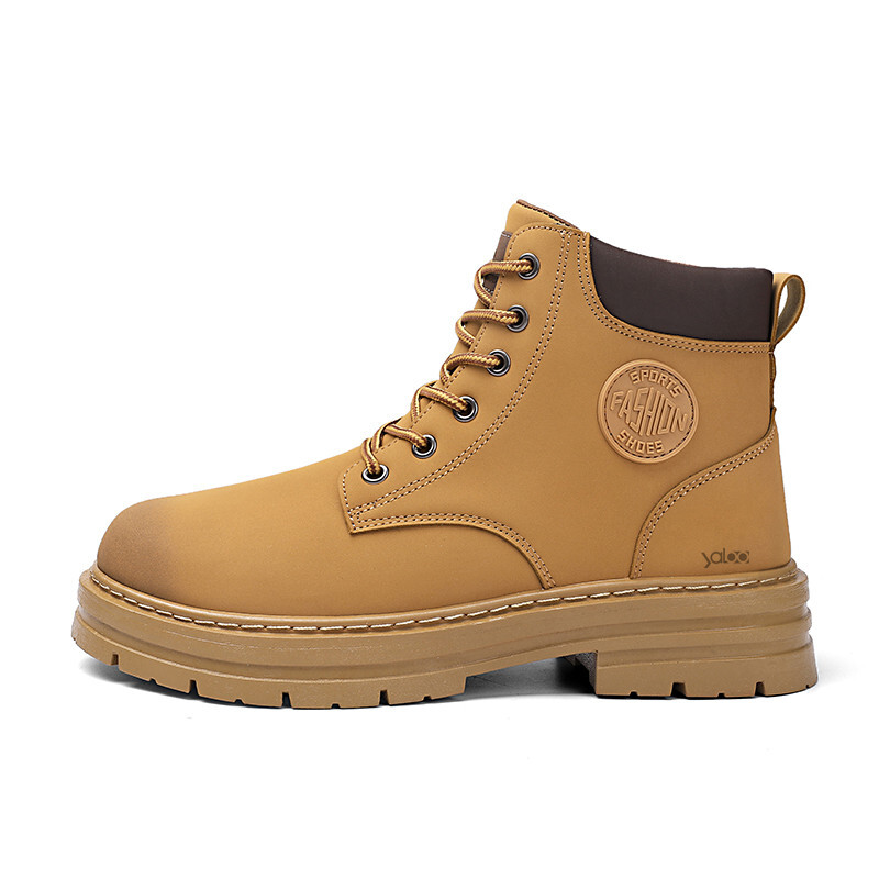 

Мужские ботинки Cahhrrn X Martin Boot Men Beige Yalu