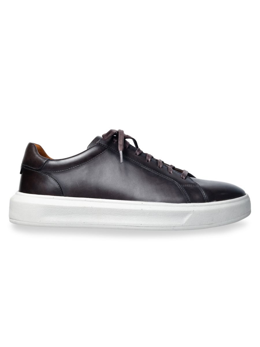 

Низкие кожаные кроссовки Foster Allen Edmonds, цвет Carbon