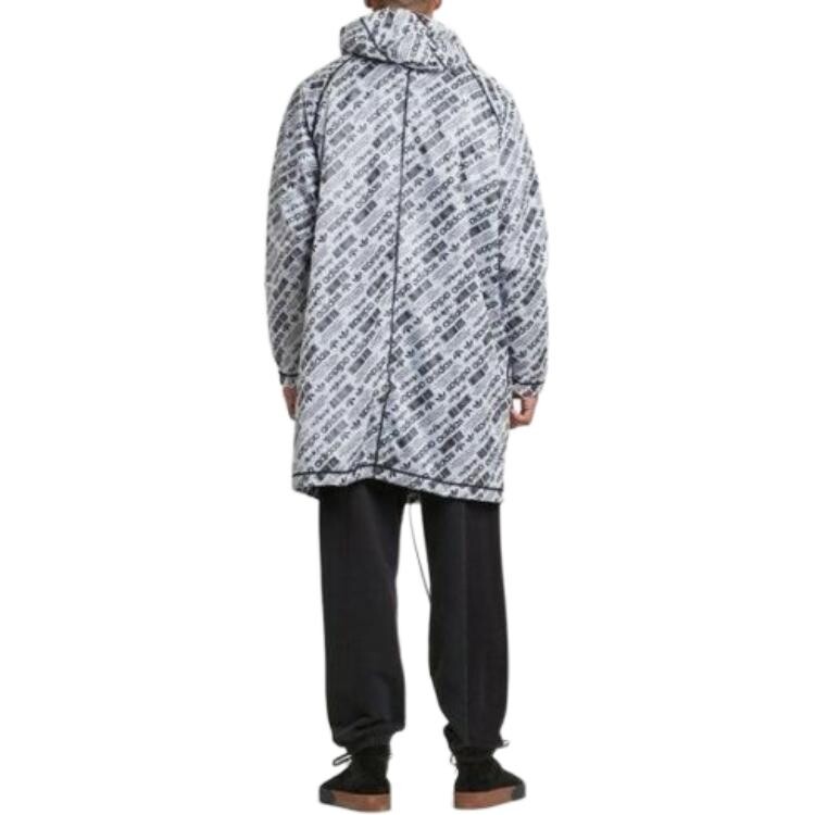 Ветровка Adidas Originals x ALEXANDER WANG COLLECTION, черный/белый — фото 3