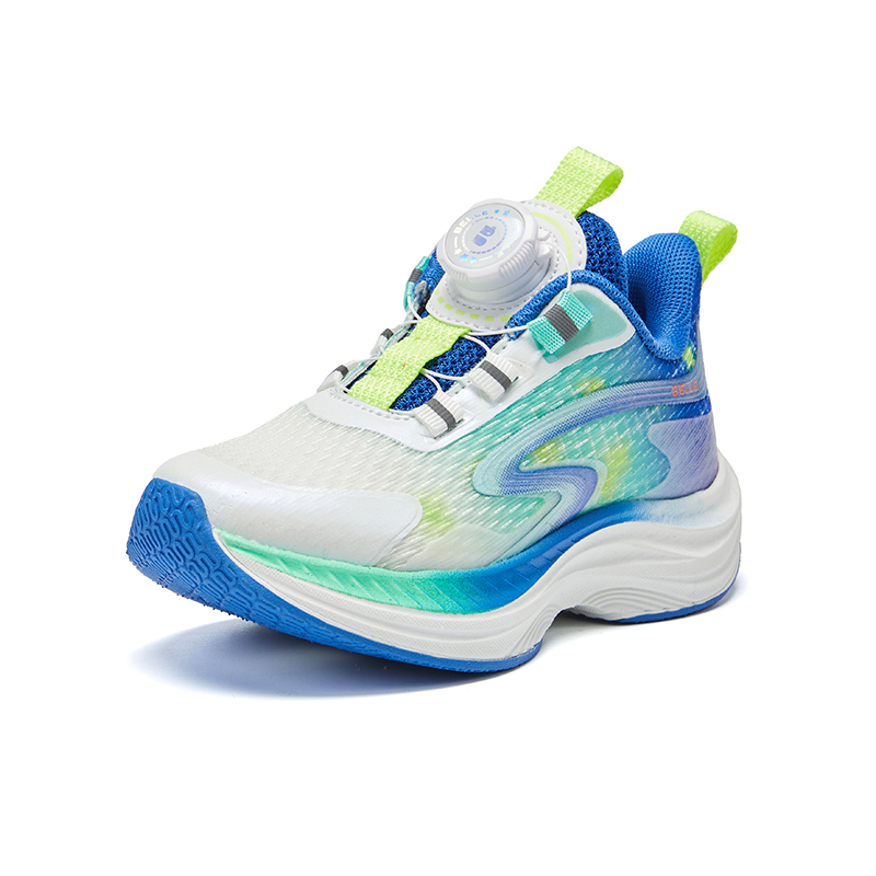 

Баскетбольные кроссовки детские с амортизацией и дышащими низкими бортами BELLE, синий