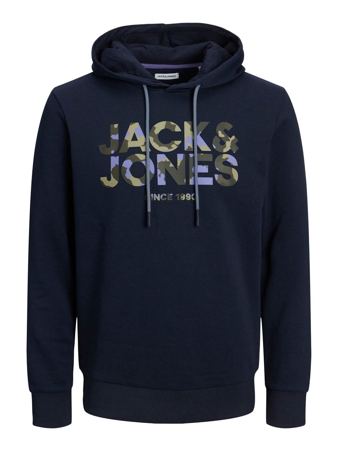 

Толстовка с капюшоном Jack & Jones, синий