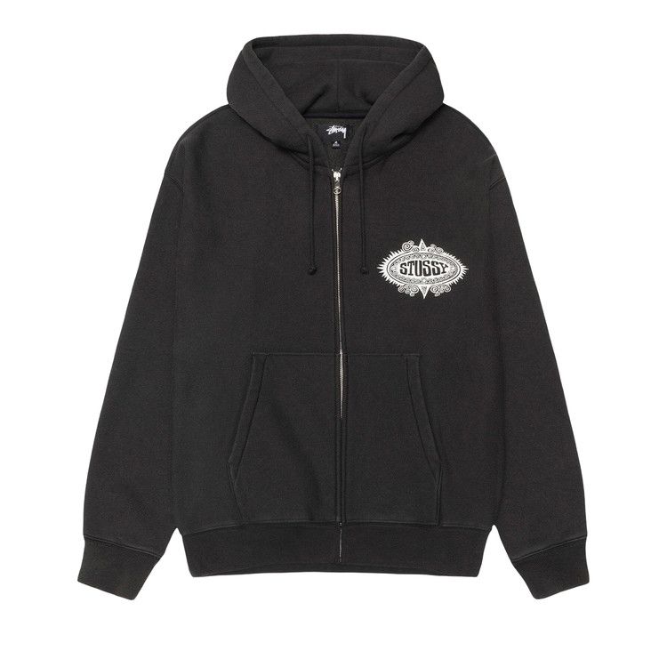 

Худи Stussy Mantra Zip Hoodie, Black