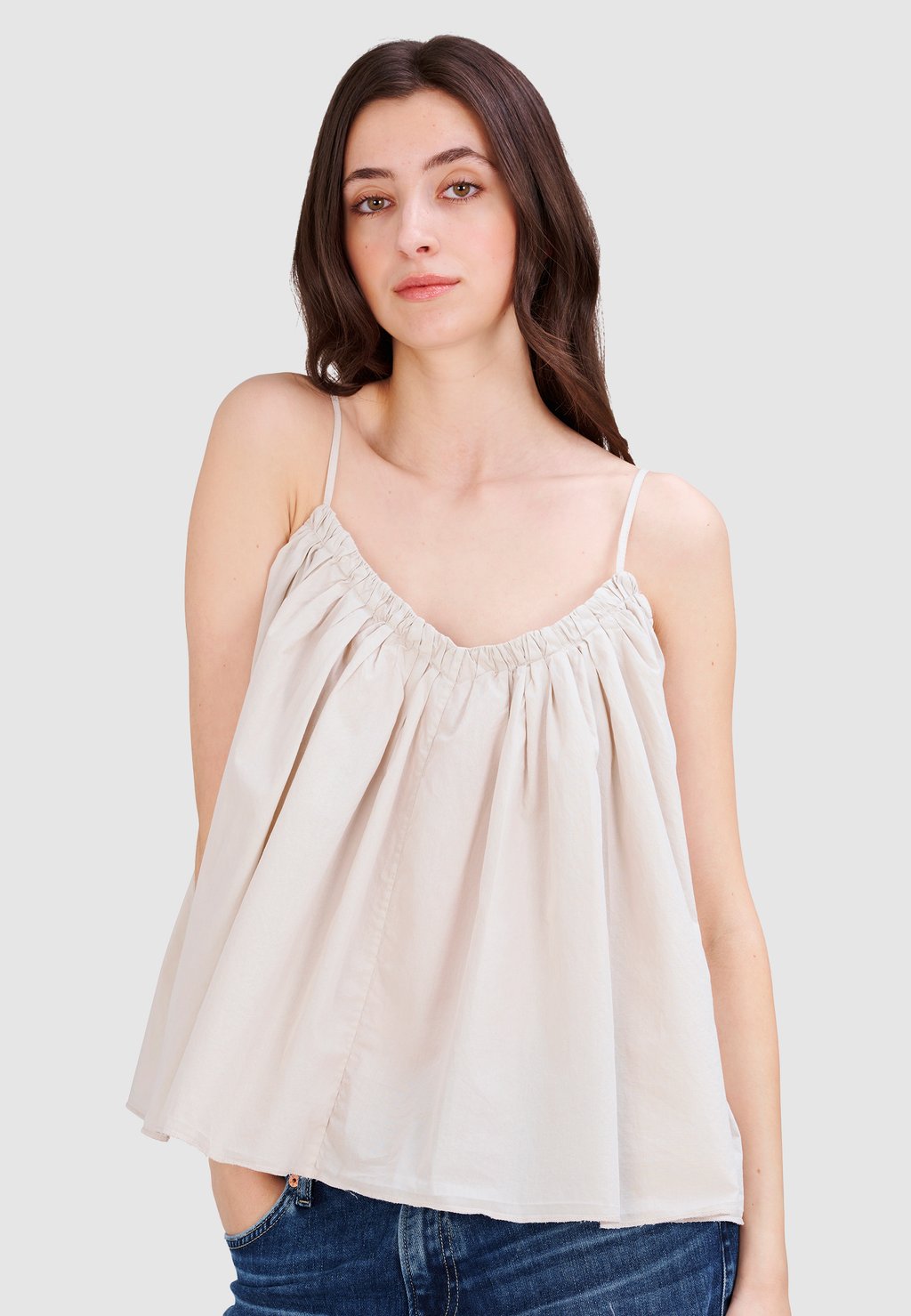 

Топ Blouse True Religion, бежевый